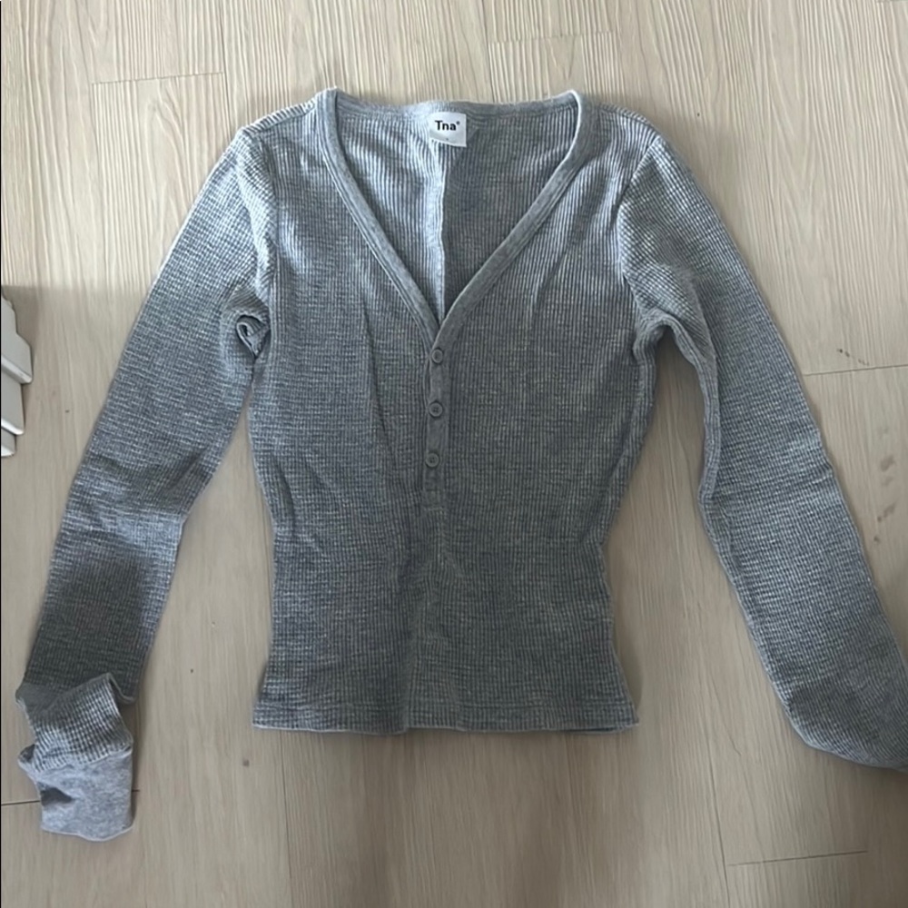 TNA aritzia long sleeve shirt